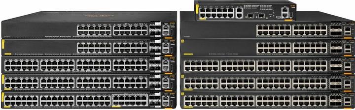Actual product image HPE Aruba 6200F 12G Class4 PoE 2G/2SFP+ 139W, Géré, L3, Gigabit Ethernet (10/ (12 Ports)