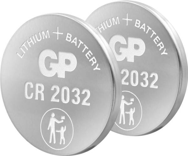 Image du produit GP Batteries Lithium CR2032 (2 pcs, CR2032, 220 mAh)