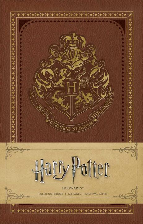 Actual product image Harry Potter: Hogwarts Ruled Notebook (Insight Editions, English)