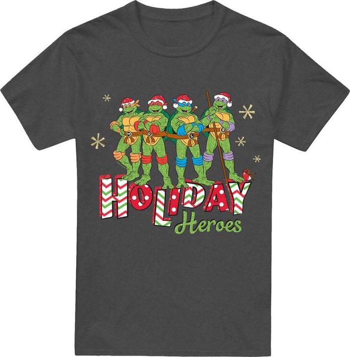 Teenage Mutant NT Holiday Heroes TShirt weihnachtliches Design (L)