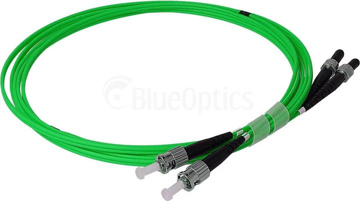 Produktbild BlueOptics Duplex LWL Patchkabel ST-FSMA Multimode OM5 30 Meter (30 m)