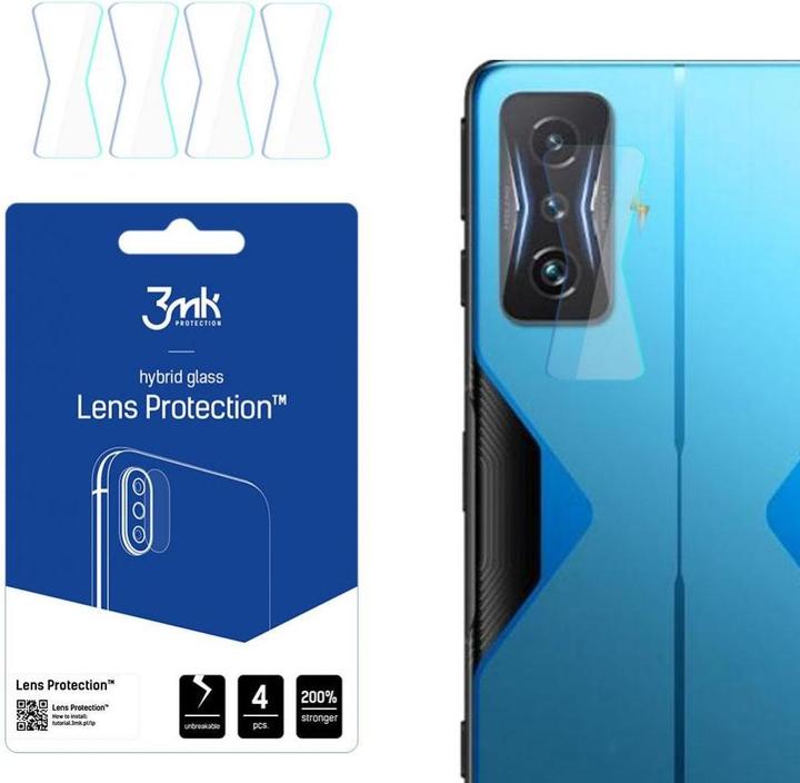Produktbild 3MK Kamera-Schutzglas, Kameraglas (1 Stück, Xiaomi Poco F4 GT, Xiaomi Redmi K50 Gaming)