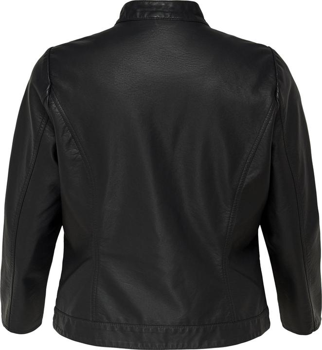Only Curvy Kunstlederjacke
