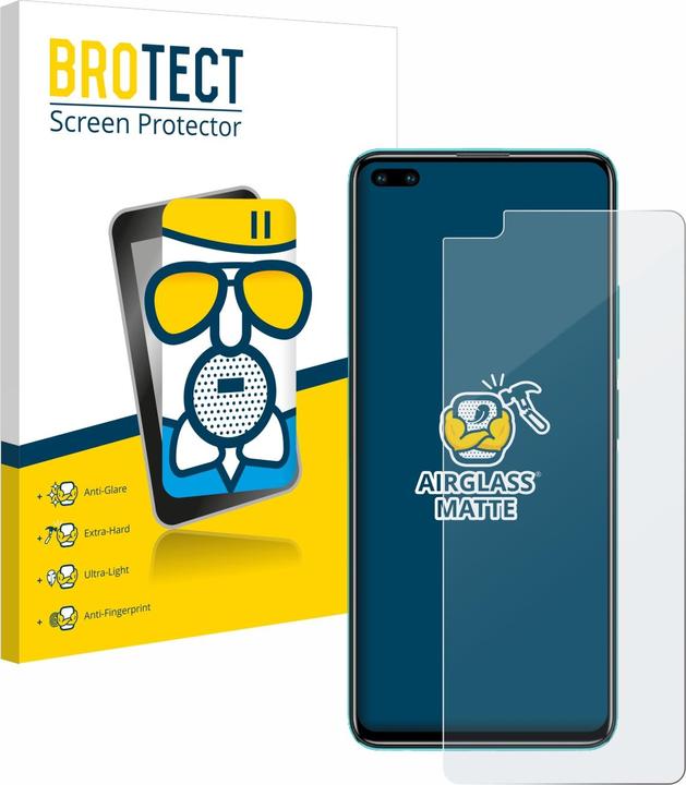 Produktbild BROTECT Schutzglas Schutzfolie Glas Folie Displayschutz matt (1 Stück, Infinix Zero 8)