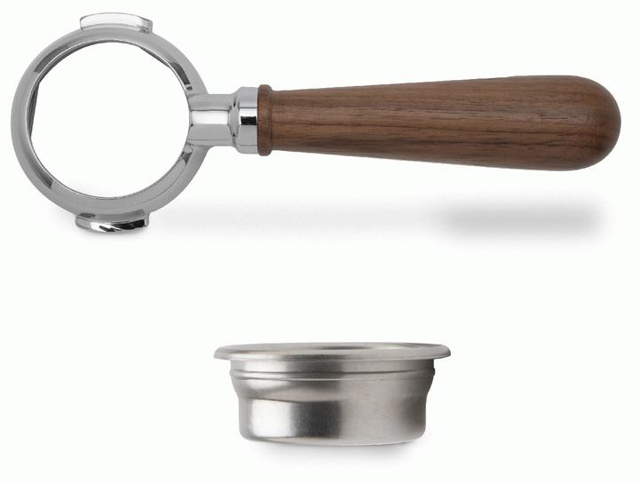 Produktbild Lelit Wood Siebträger 58mm Bodenlos
