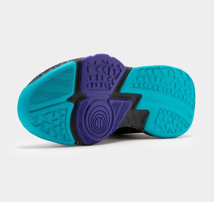 Immagine prodotto Tarmak Scarpe da basket intermedie da bambino SS500H - Bianco/Nero/Viola (35)