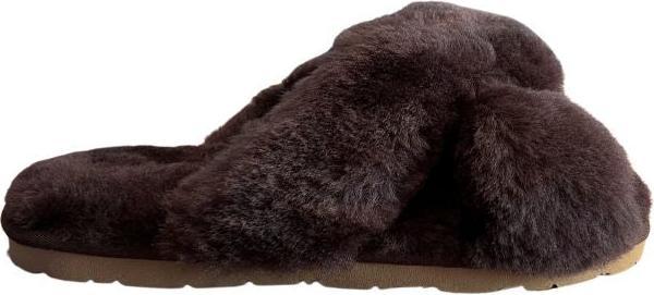 Actual product image Prima Ballerina Lambskin slippers Emma anthracite (41)