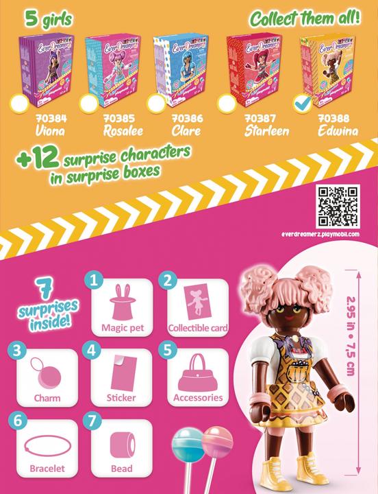 Produktbild Playmobil Edwina (70388, Playmobil EverDreamerz)
