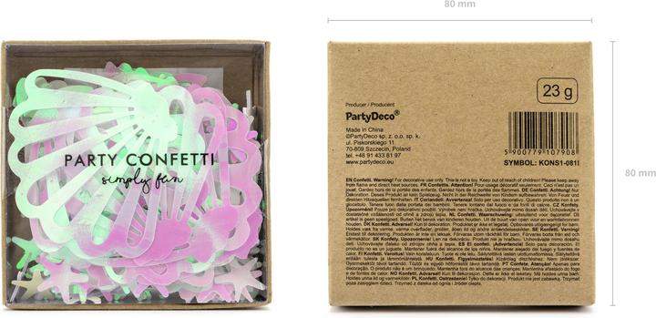Produktbild Partydeco Irisierendes Muschelkonfetti