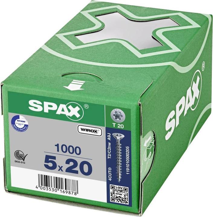 Produktbild Spax Spanplattenschrauben (1000 Schrauben pro Stück)