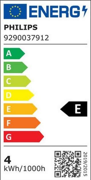 Energy Label Philips Burner (G9, 4 W, 480 lm, 1 x, E)