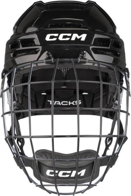 Immagine prodotto CCM Casco da hockey Tacks 720 SR con gabbia (blu scuro, M) (M)