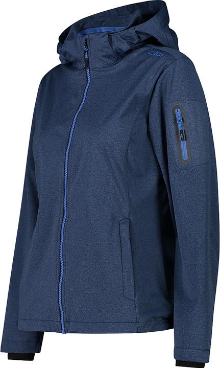 Actual product image CMP Campagnolo Women's Light Melange Jacket Zip Hood (42, L)