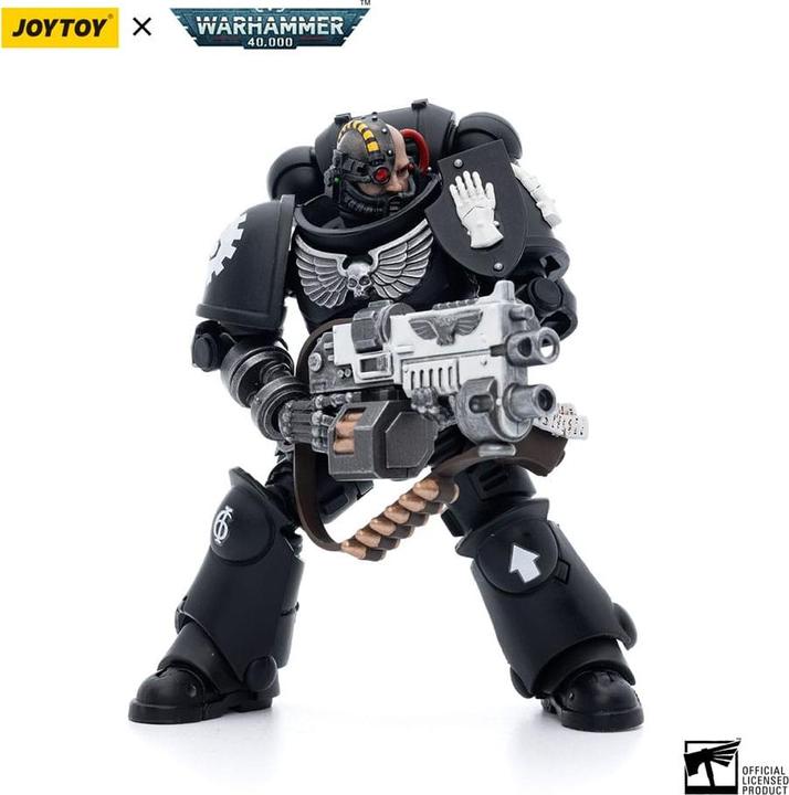 Produktbild Joy Toy Warhammer 40k figurine 1/18 Iron Hands Intercessors Brother Ignar 12 cm