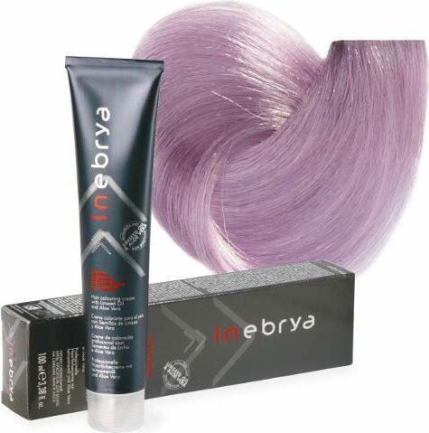 Produktbild Inebrya Color Hair Colouring Cream - Hair color 100 ml - (9, 02 Very Light Blonde Violet Pastel)