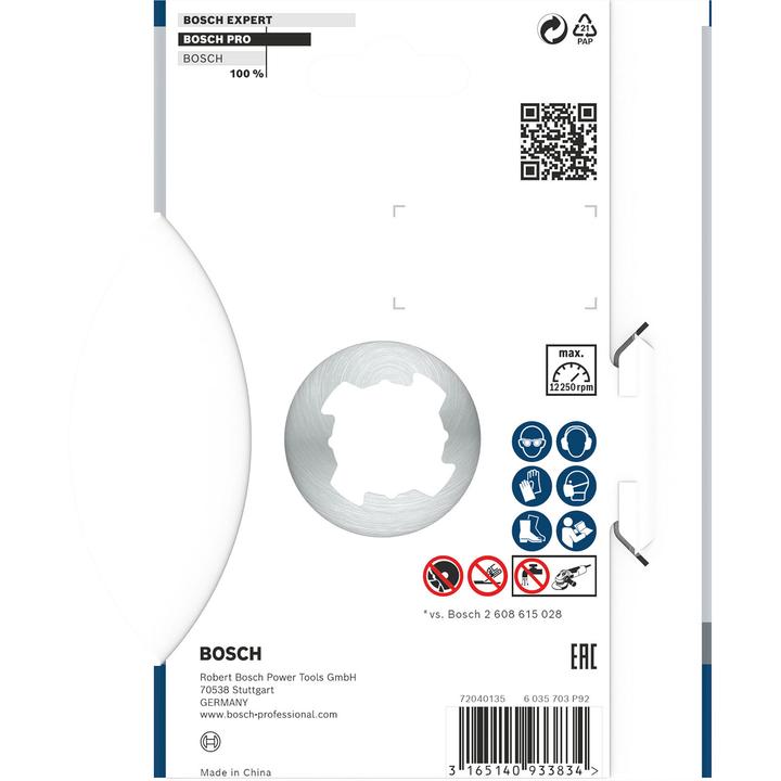 Produktbild Bosch Professional Zubehör PRO Multi Material X-Lock Diamanttrennscheibe, 125 x 22,23 mm, 22,23 mm