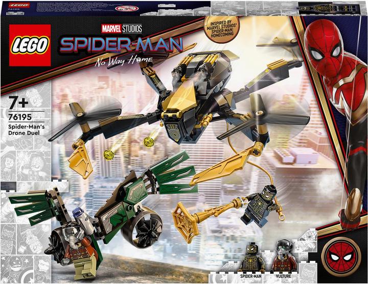 Produktbild LEGO Spider-Mans Drohnenduell (76195, LEGO Marvel)