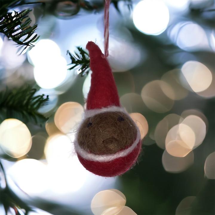 Image du produit sense&purpose Boule de Noël en feutre Schmutzli (1 -pièce)