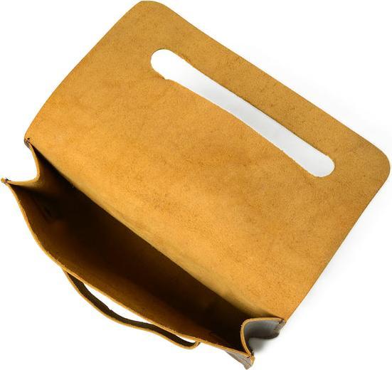 Produktbild Only-Bags.Store Schicke Leder Clutch in Kakao