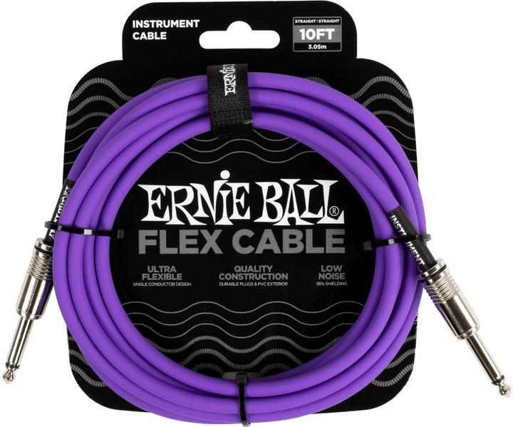 Produktbild Ernie Ball Instrumentenkabel 6415 – 3.04 m, Purpur (3.05 m)