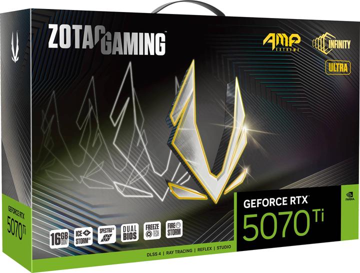 Produktbild Zotac GAMING GeForce RTX 5070 Ti AMP EXTREME INFINITY ULTRA 16GB GDDR7 (16 GB)