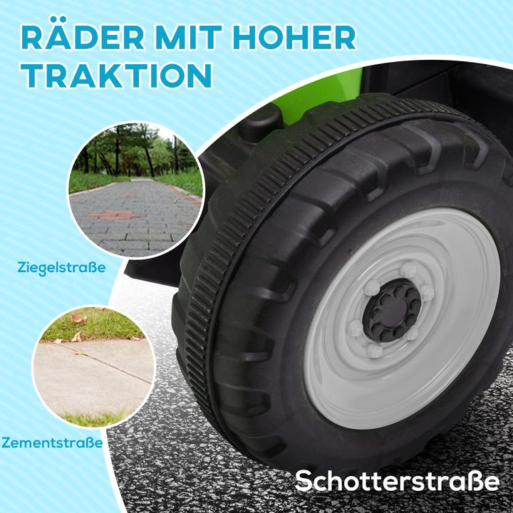 Produktbild Swisshandel24 Elektrischer Traktor, Anhänger, Fernbedienung, Aufsitztraktor, MP3 Funktion
