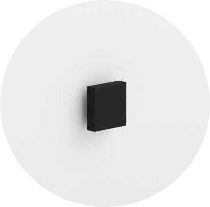 Actual product image ADRK Furniture Bedside table with drawer EMI (40 x 40 x 37 cm)
