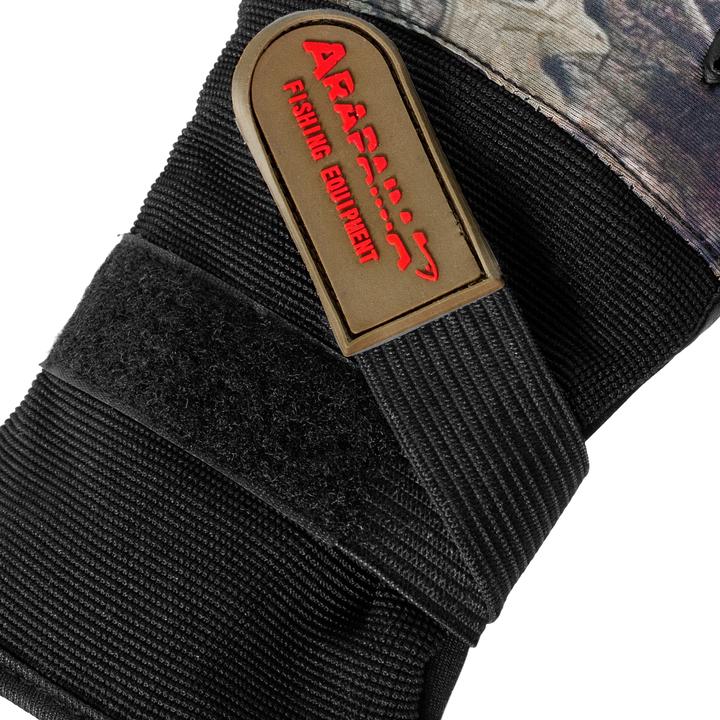 Actual product image Arapaima Fishing Equipment Neoprene Gloves (L)