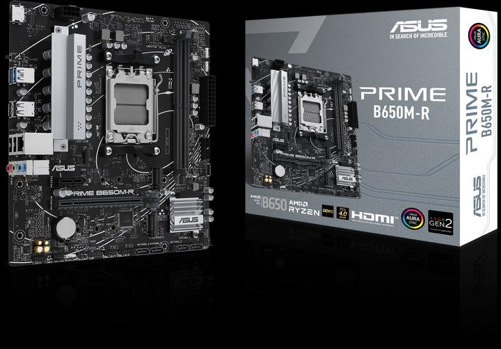 Productafbeelding ASUS MB PRIME B650M-R (AM5, AMD B650, mATX)