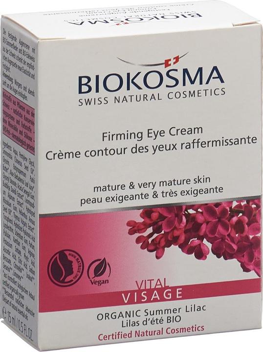Produktbild Biokosma VITAL VISAGE - Festigende Augencreme (Crème, 15 ml, Tag)