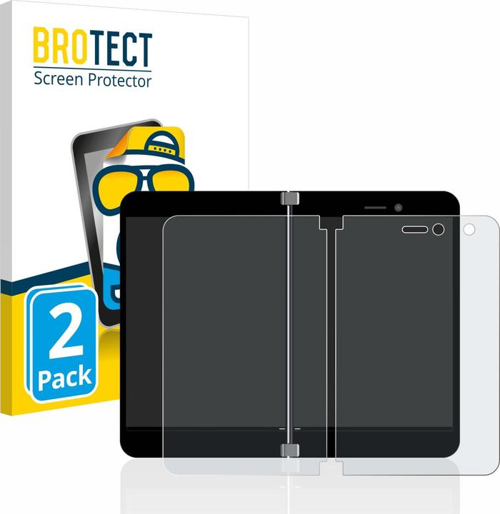 Productafbeelding BROTECT Antireflecterende schermbeschermer mat (2 Stuk, Microsoft Surface Duo)