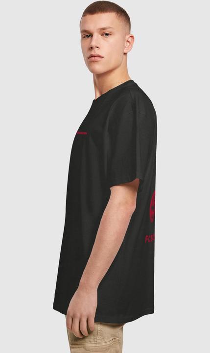 Actual product image FC Bayern München Logo History Red Heavy Oversized Tee - 112251 (XL)