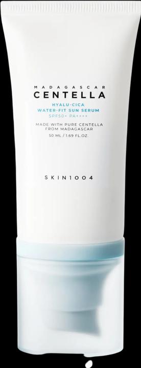 Actual product image Skin1004 Madagascar Centella Hyalu-Cica Water-Fit Sun Serum (Suntan cream, SPF 50+, 50 ml, 50 g)