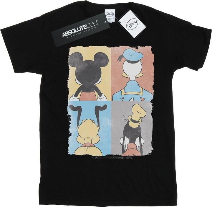 Immagine prodotto Disney Mickey Mouse Four Backs Maglietta Ampia Donna (M)