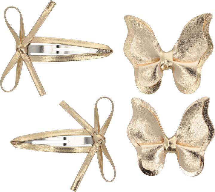 Produktbild Trisa Fashion Schmetterling auf Clip & Click clack gold 4 Stk. (4 Stk.)