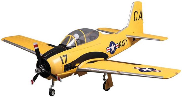 Produktbild FMS t-28d trojan v4 gelb - 142 cm (Warbird)