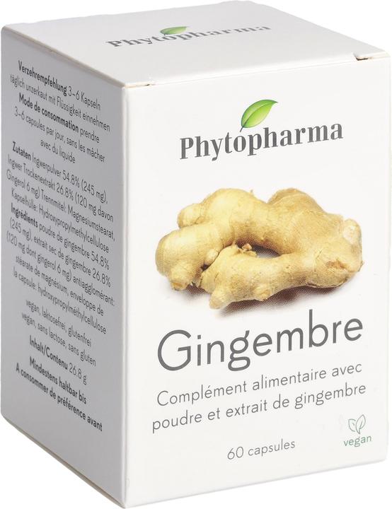 Actual product image Phytopharma Ginger (1 Piece, Capsules, 55 g)