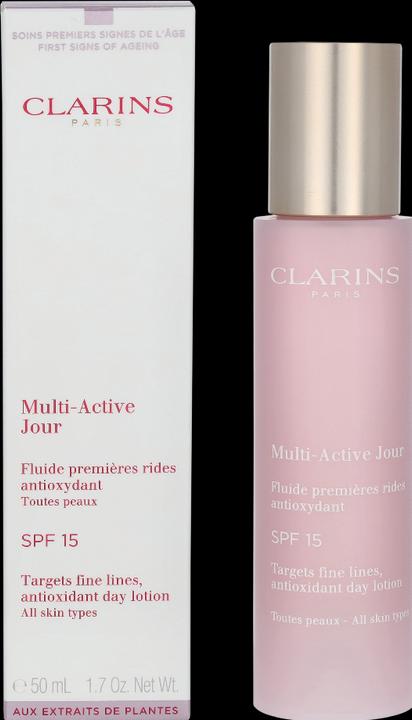 Image du produit Clarins Multi Active (50 ml, Fluide visage, SPF 15)