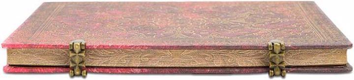 Image du produit Paperblanks Carmine (A5, À rayures, Couverture rigide)