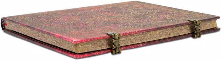 Image du produit Paperblanks Carmine (A5, À rayures, Couverture rigide)