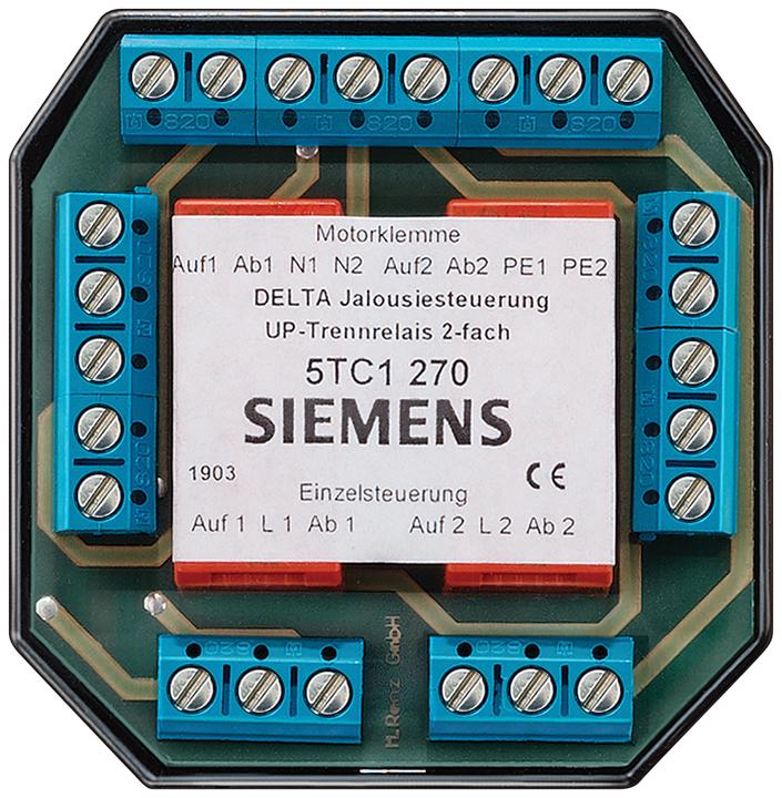Immagine prodotto Siemens Relè di isolamento UP per controllo tapparelle Delta 5TC1