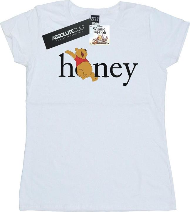 Actual product image Disney Womens/Ladies Winnie The Pooh Honey Cotton T-Shirt (L)