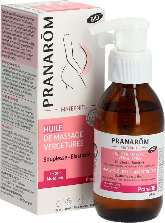 Image du produit Pranarom PranaBB Schwangerschaft Massageöl Dehnungsstreifen Bio (100 ml)
