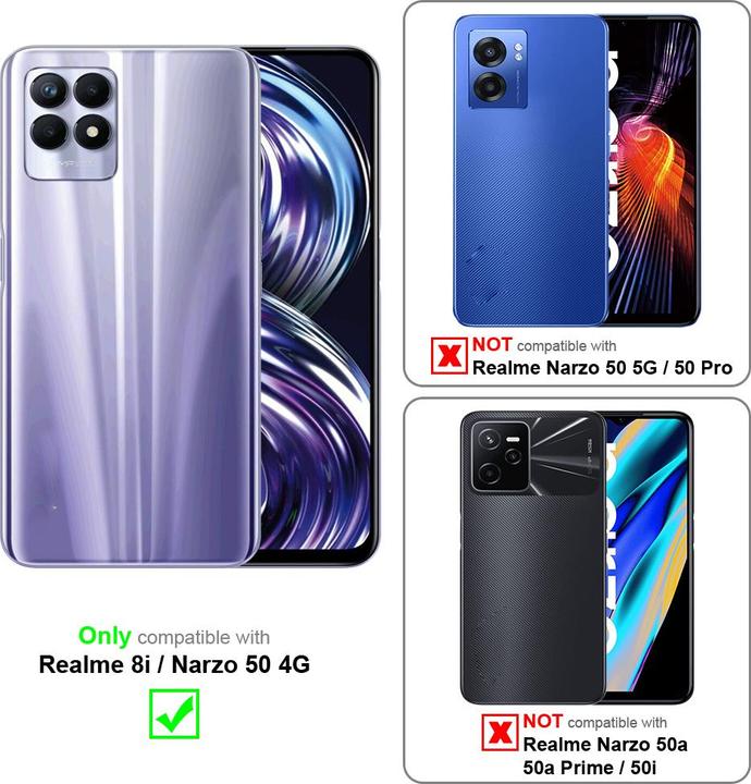 Produktbild Cadorabo Universale Schutzhülle Tasche mit Gürtelclip (Realme 8i)