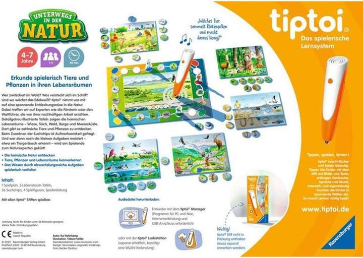 Produktbild tiptoi Unterwegs in der Natur '22 D (Deutsch)