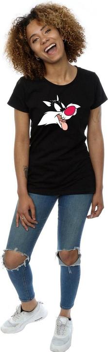 Actual product image Looney Tunes Womens/Ladies Sylvester Cotton T-Shirt (L)