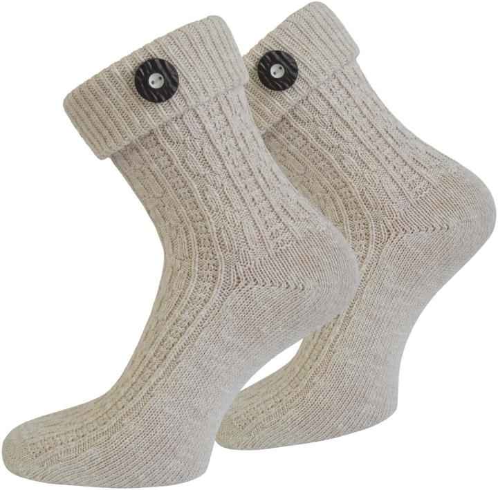Normani Trachtensocken mit Knopf