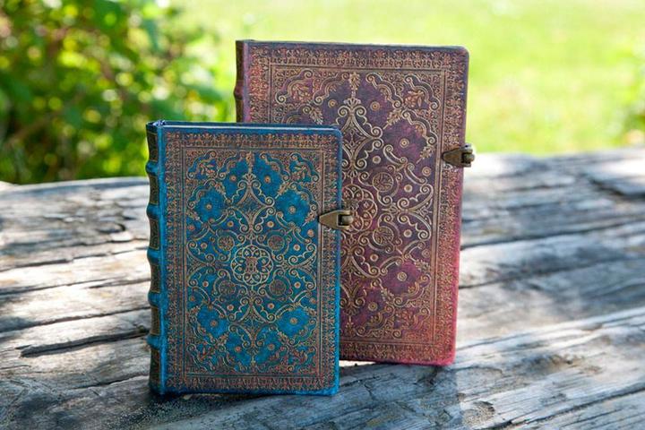 Image du produit Paperblanks Carmine (A5, À rayures, Couverture rigide)