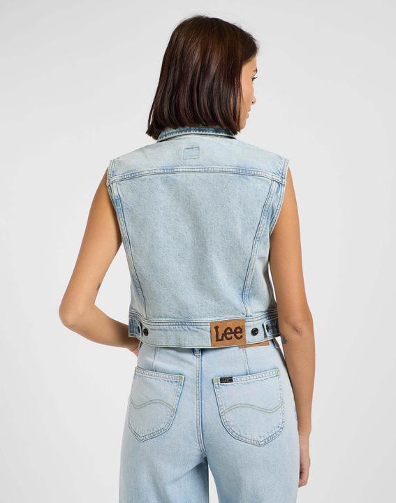 Produktbild Lee Jeansjacke Cropped Rider Vest (S)