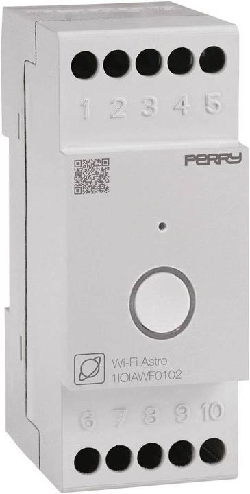 Image du produit Wallair Horloge programmable sur profilé chapeau Ötzpolat nom. interrupteur WLAN 2 mod. DIN
